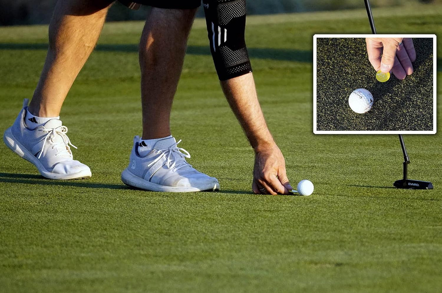 Elite Switchblade Golf Divot Repair Tool Set with Ball Marker - Sturdy Anodized Aluminum - Perfect Golf Accessory Gift