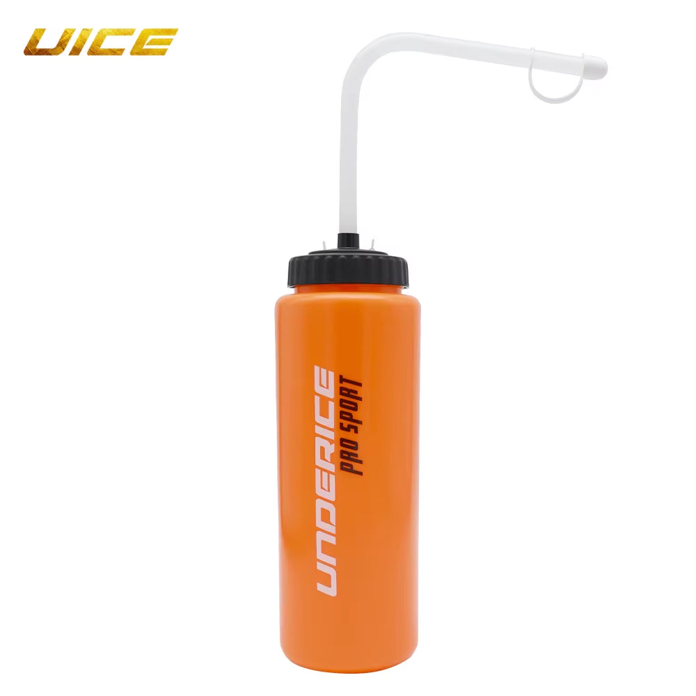 Hockey Water Bottle BPA Free Ice Hockey Sports Bottle 1000ML Hockey Equipment Football Lacrosse Bottles Sports Gear