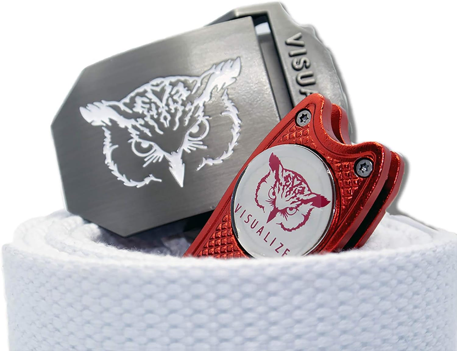 Elite Switchblade Golf Divot Repair Tool Set with Ball Marker - Sturdy Anodized Aluminum - Perfect Golf Accessory Gift