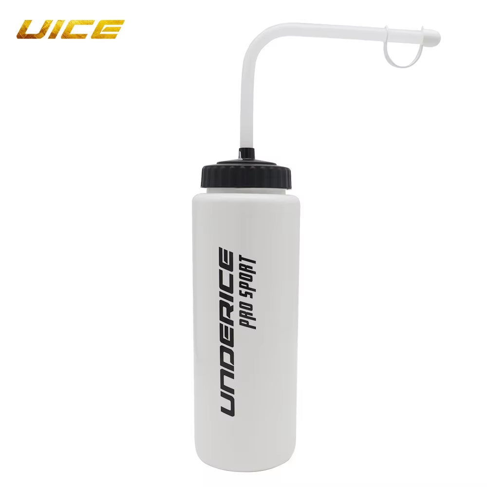Hockey Water Bottle BPA Free Ice Hockey Sports Bottle 1000ML Hockey Equipment Football Lacrosse Bottles Sports Gear