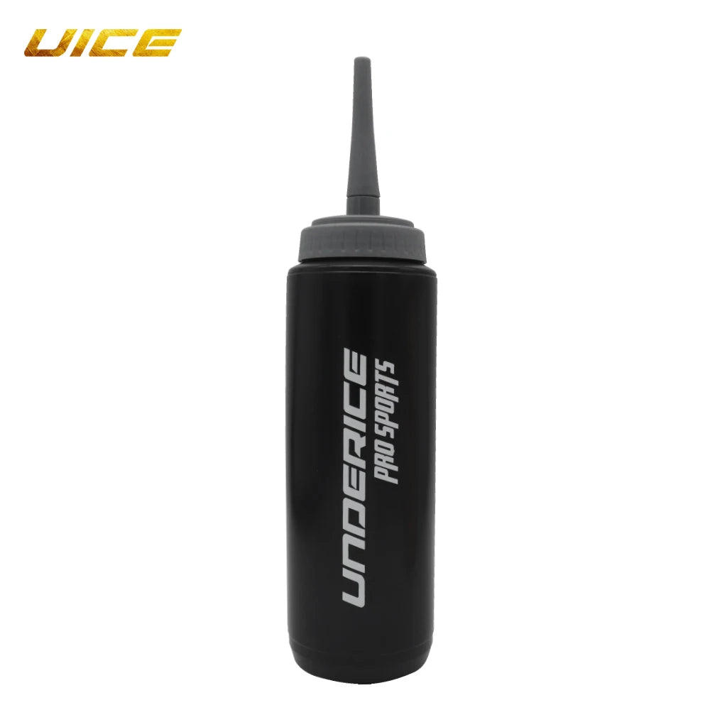 Hockey Water Bottle BPA Free Ice Hockey Sports Bottle 1000ML Hockey Equipment Football Lacrosse Bottles Sports Gear