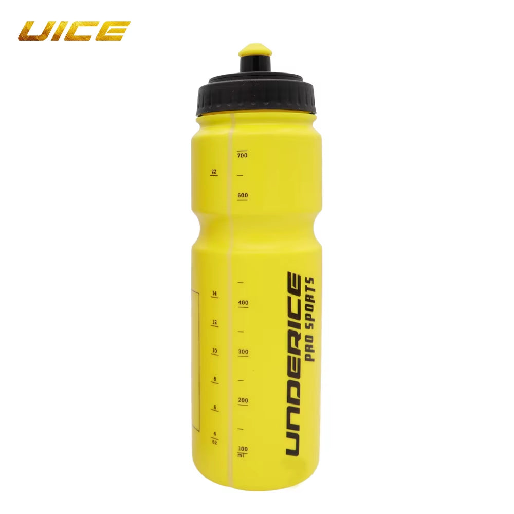 Hockey Water Bottle BPA Free Ice Hockey Sports Bottle 1000ML Hockey Equipment Football Lacrosse Bottles Sports Gear