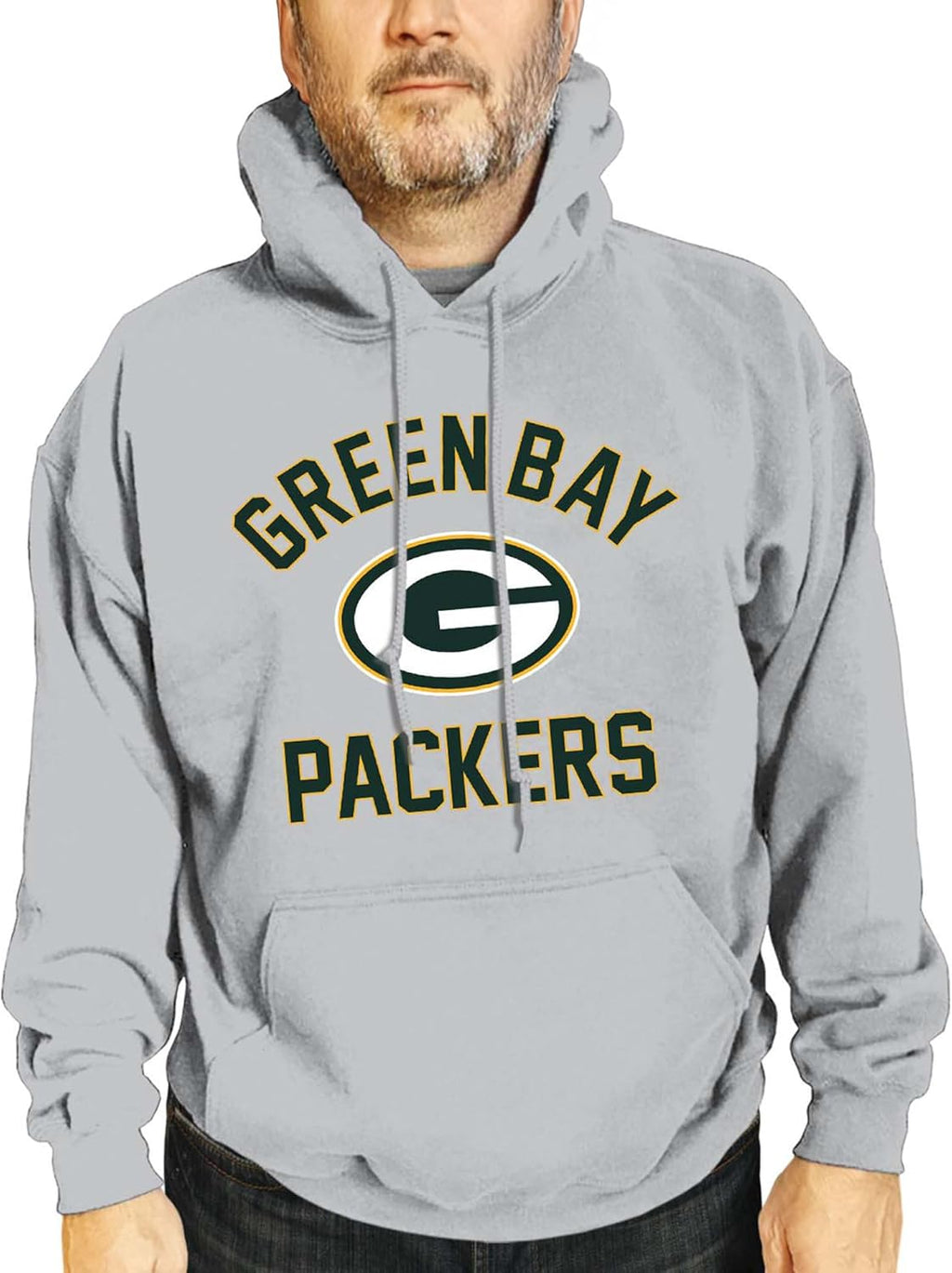 NFL Adult Gameday Hooded Sweatshirt - Poly Fleece Cotton Blend - Stay Warm and Represent Your Team in Style